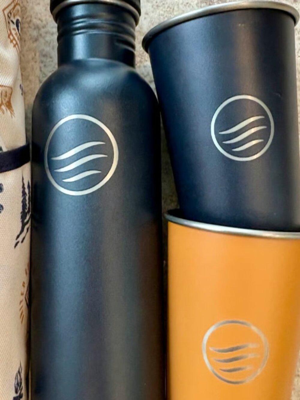 NWT Reusable Drink Kit Set for camping/picnics